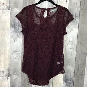 Maurices Lace Top